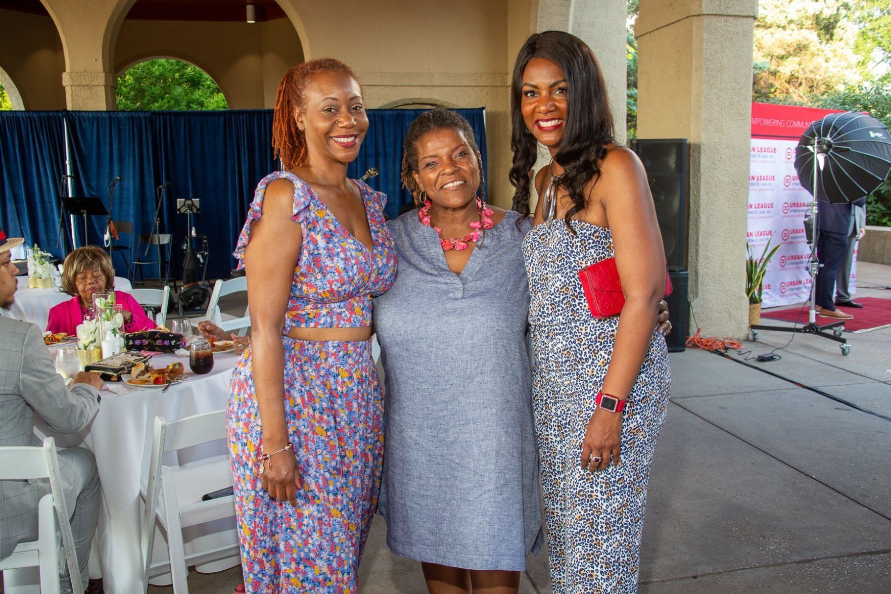 Emeka Jackson-Hicks, Carol Daniel, Mayor Tishaura Jones